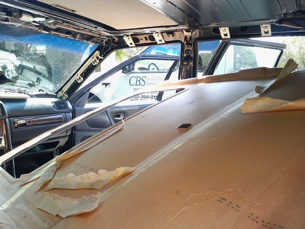 Headliner Removal With Sunroof how to. 850/70